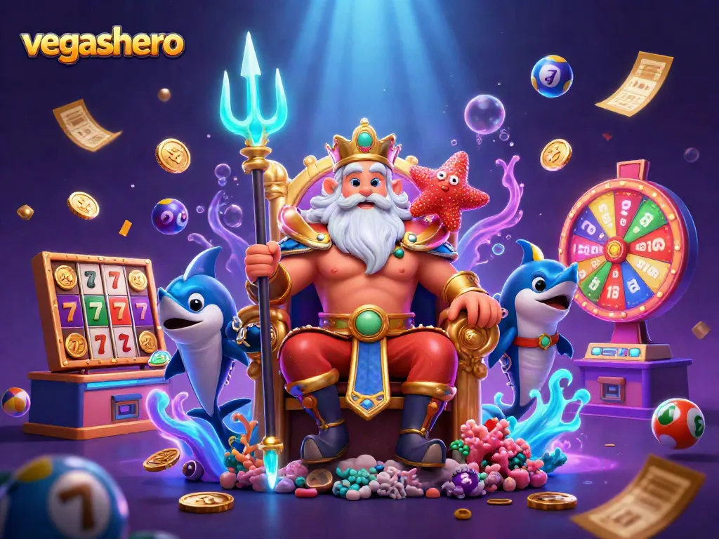 Engage in exciting gaming adventures at vegashero with vibrant casino elements and thrilling characters.