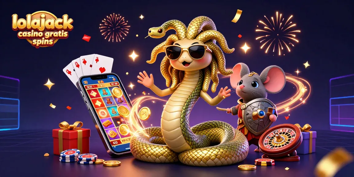 Play exciting games and win with lolajack casino gratis spins featuring fun characters and vibrant graphics.